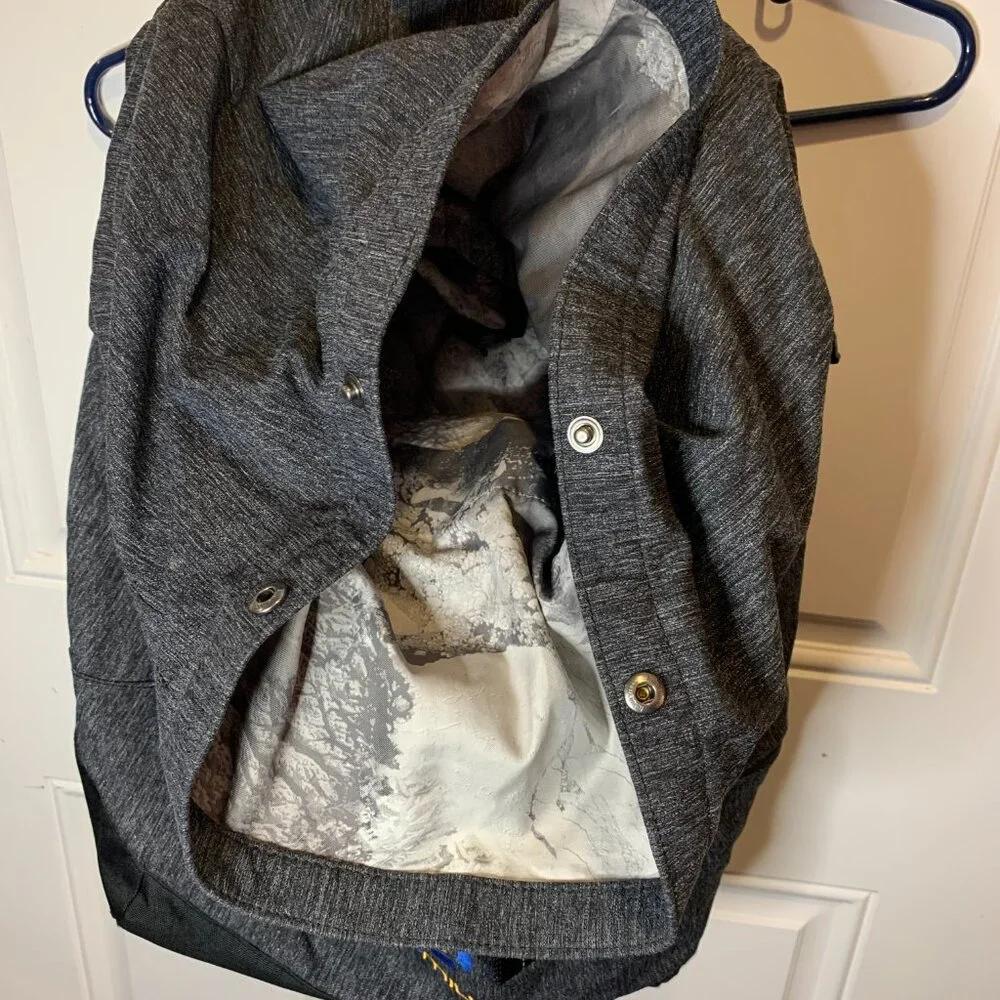 Lululemon Athletica Urbanathalon Backpack Embroidered Five Mill Grey $128.00